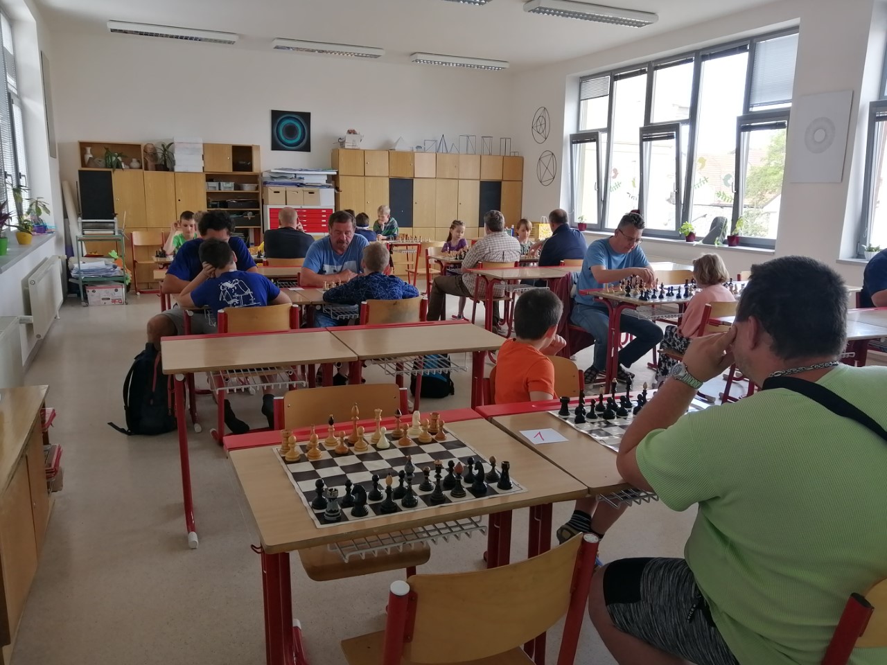 Šachový turnaj rodinných dvojic